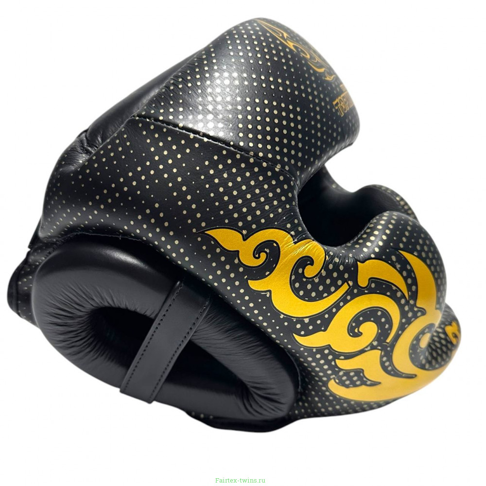 Боксерский шлем Top King Kanok black M