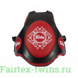 Защитный жилет тренера из Таиланда Fairtex TV2 red black