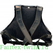 Защитный жилет тренера из Таиланда Fairtex TV2 red black