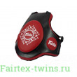 Защитный жилет тренера из Таиланда Fairtex TV2 red black