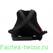 Защитный жилет тренера из Таиланда Fairtex TV2 red black