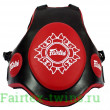 Защитный жилет тренера из Таиланда Fairtex TV2 red black
