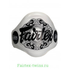 Защитный пояс тренера из Таиланда Fairtex BPV2 white