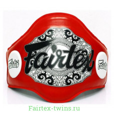 Защитный пояс тренера из Таиланда Fairtex BPV2 red