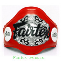 Защитный пояс тренера из Таиланда Fairtex BPV2 red