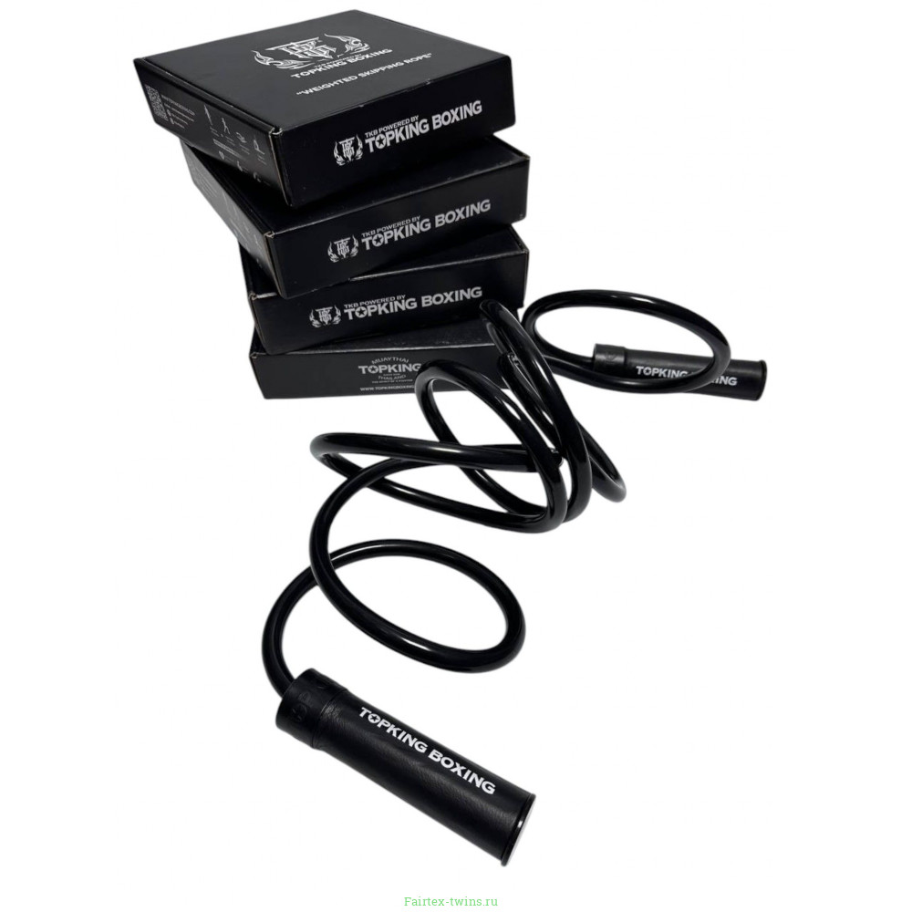 Скакалка Top King Boxing TKSKR-03 black