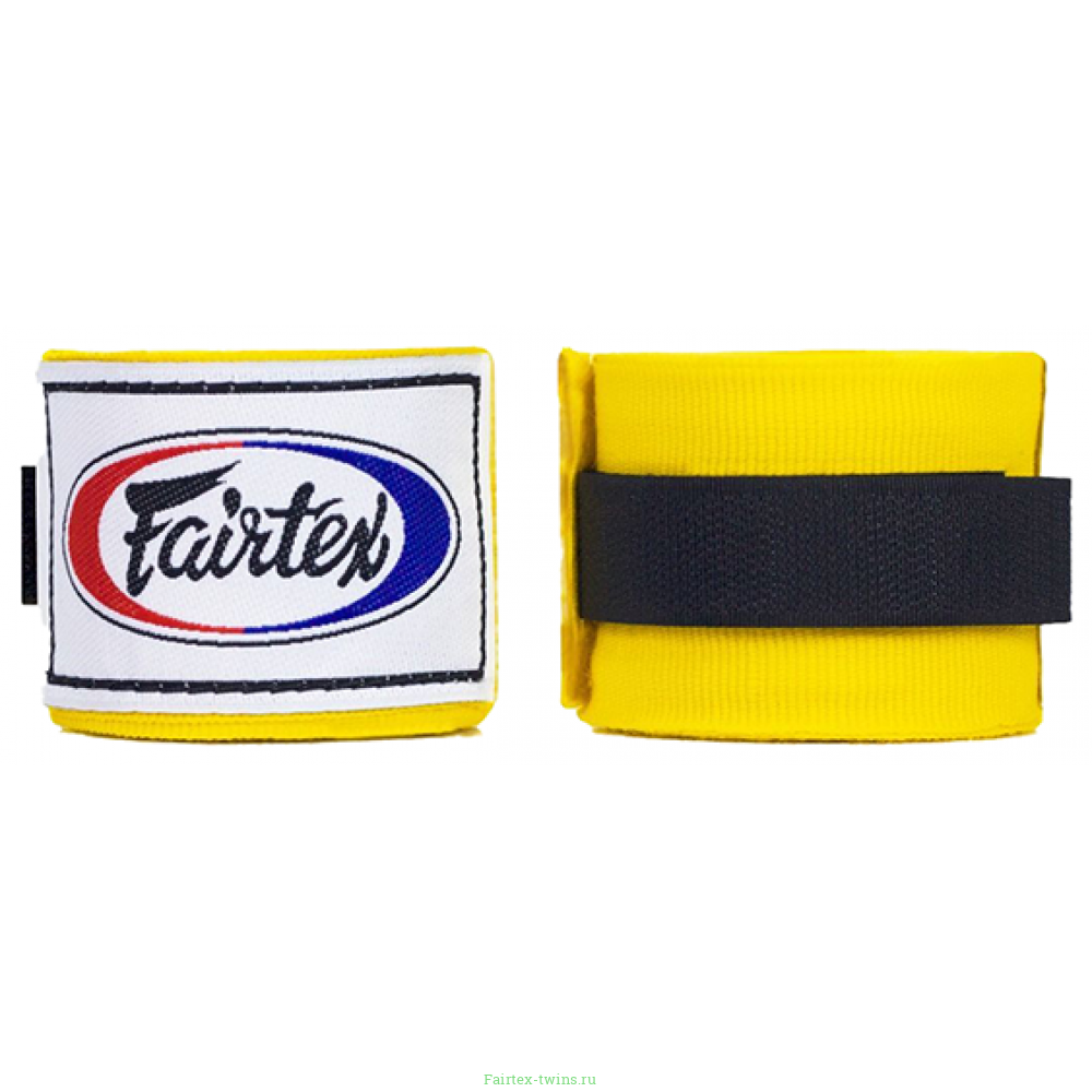 Бинты боксерские HW2 Fairtex yellow 4.5 м