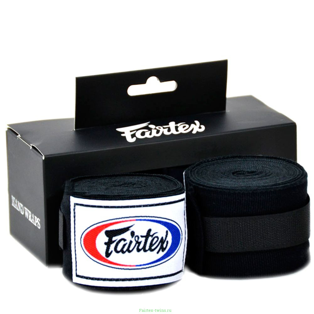 Бинты боксерские HW2 Fairtex black 4.5 м