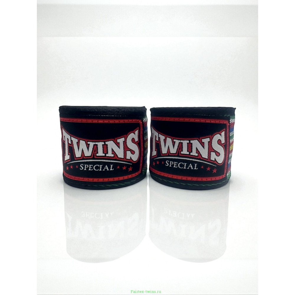 Бинты боксерские Twins CH2 black