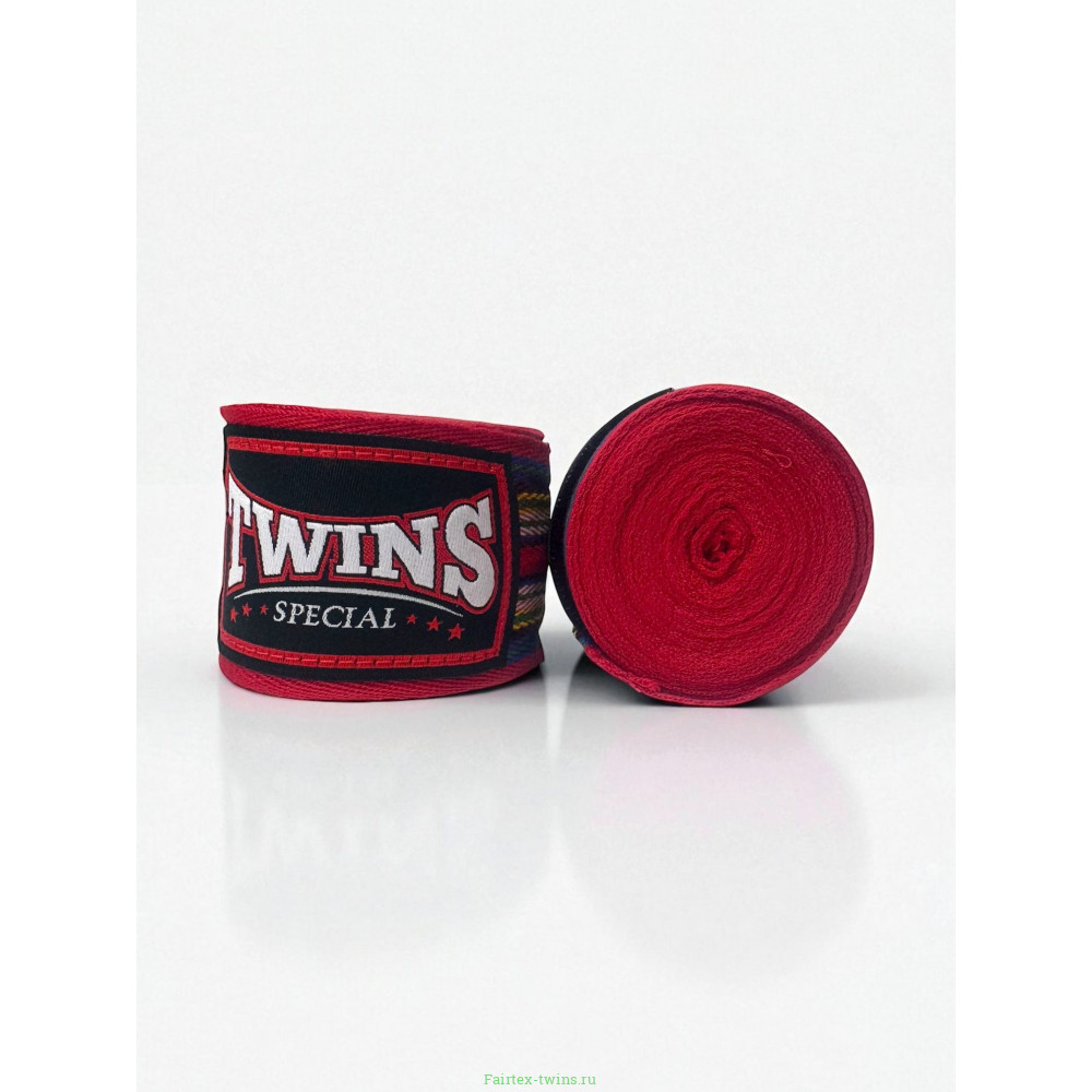 Бинты боксерские Twins CH2 red
