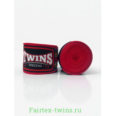 Бинты боксерские Twins CH2 red