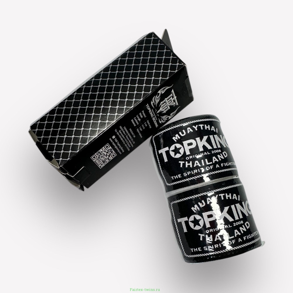 Боксёрские бинты Top King TKHWR-01 black