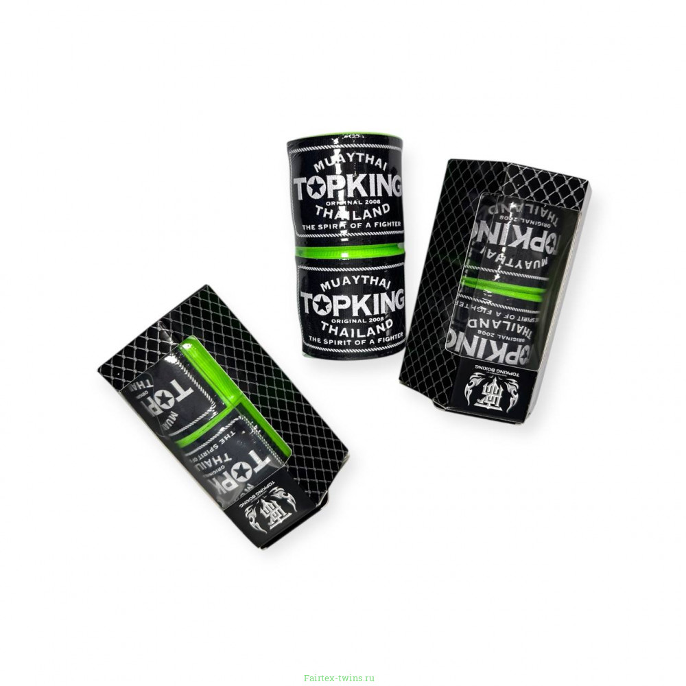 Боксёрские бинты Top King TKHWR-01 green