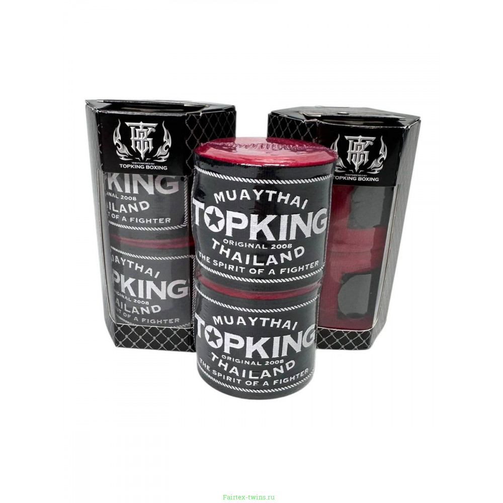 Боксёрские бинты Top King TKHWR-01 red