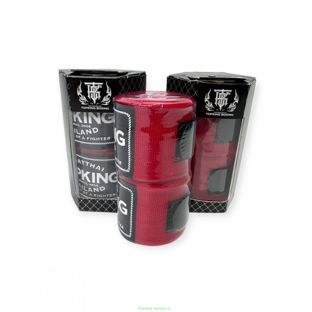 Боксёрские бинты Top King TKHWR-01 red