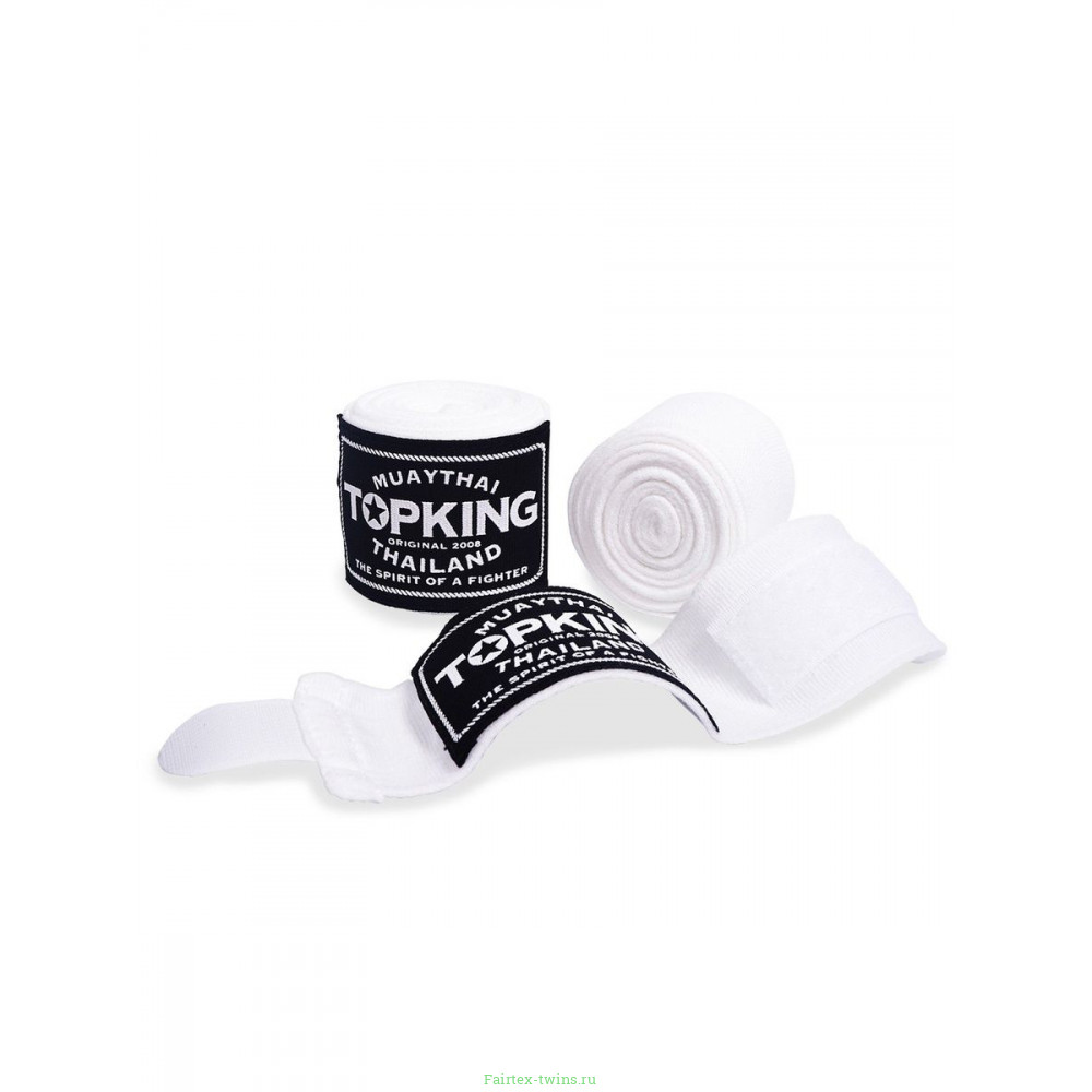 Боксёрские бинты Top King TKHWR-01 white