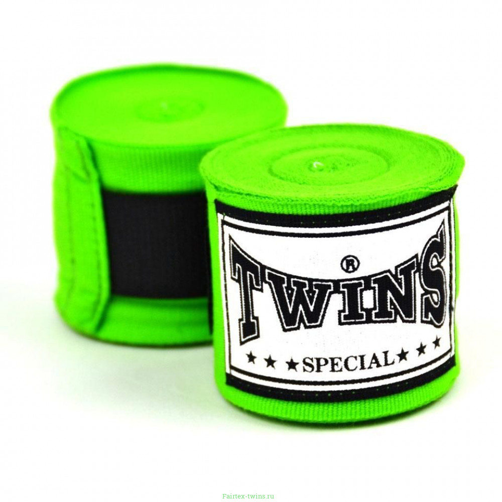 Боксёрские бинты Twins Special CH5 green