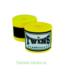 Боксёрские бинты Twins Special CH5 yellow