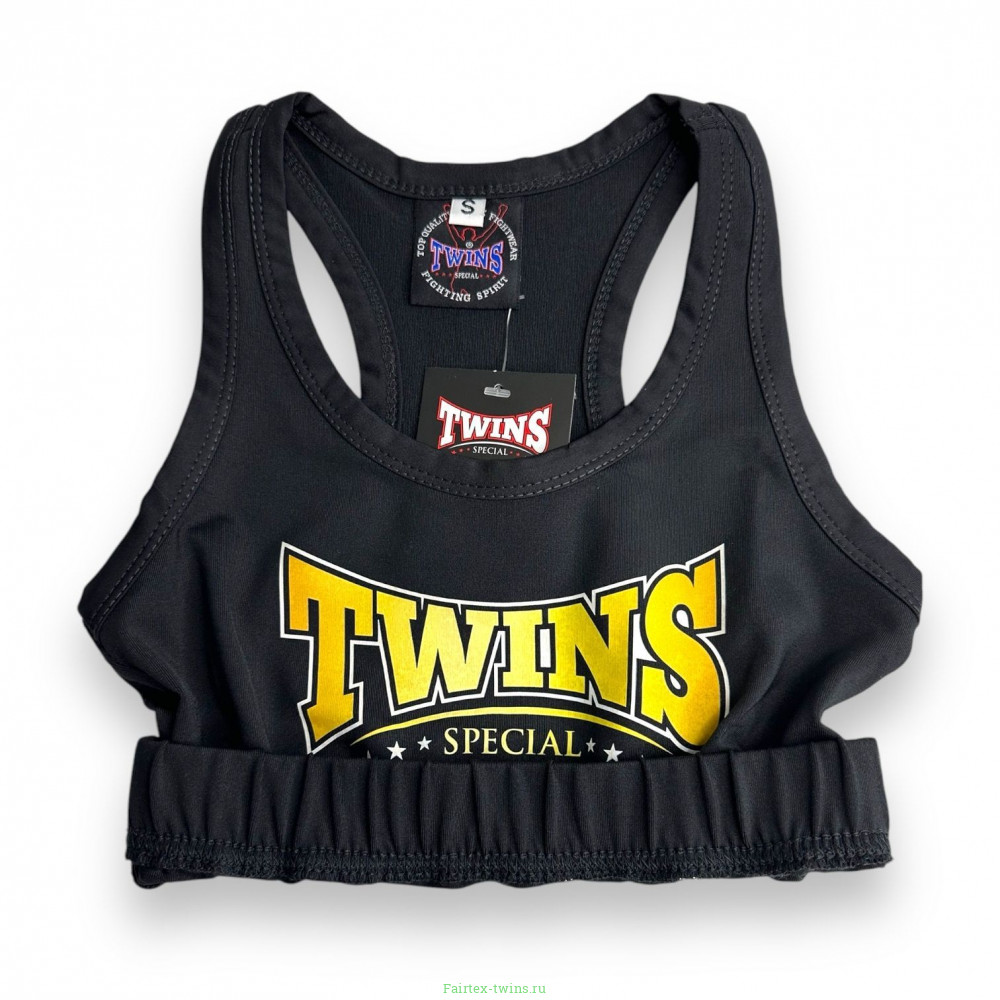 Женский Топ для тайского бокса Twins Special TSB-3 black L