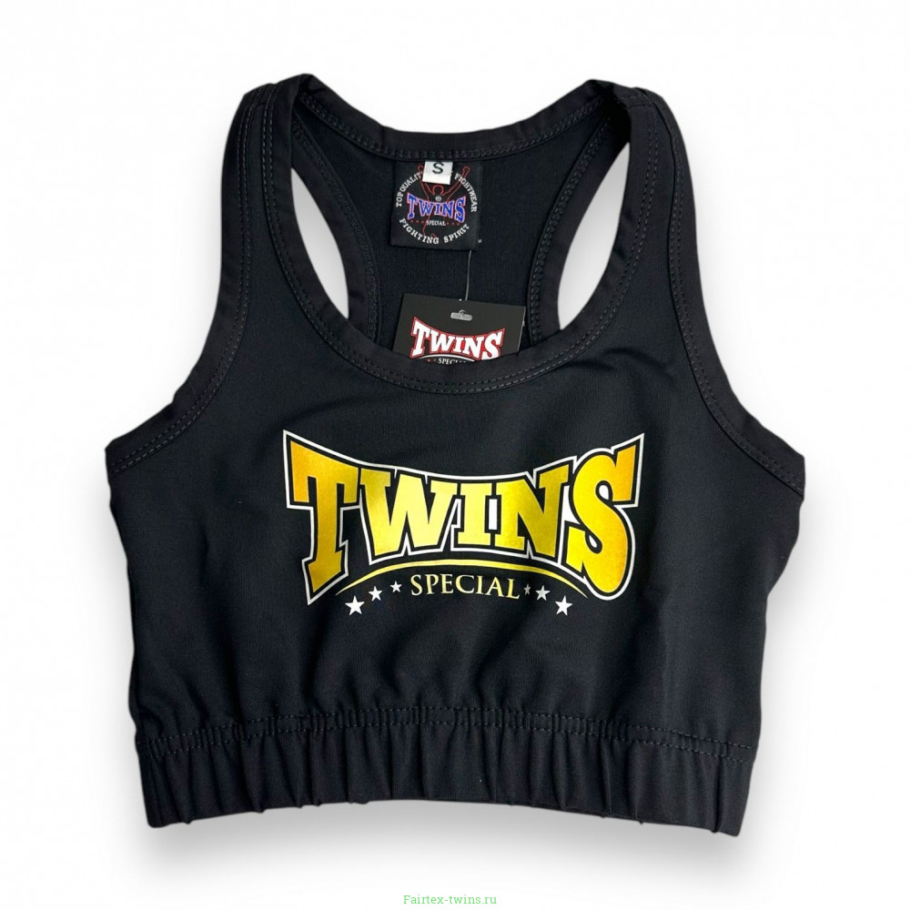 Женский Топ для тайского бокса Twins Special TSB-3 black S