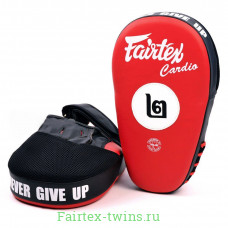 Лапы боксерские Fairtex FMV12 red