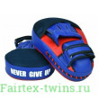 Лапы боксерские Fairtex FMV13 black red