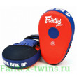 Лапы боксерские Fairtex FMV13 black red