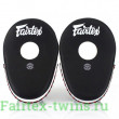 Лапы боксерские Fairtex FMV13 black white
