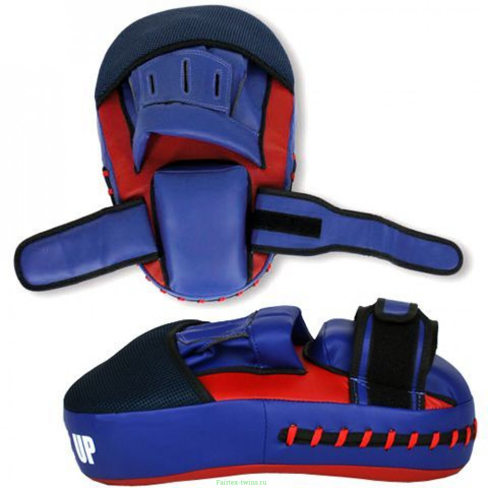Лапы боксерские Fairtex FMV13 red blue
