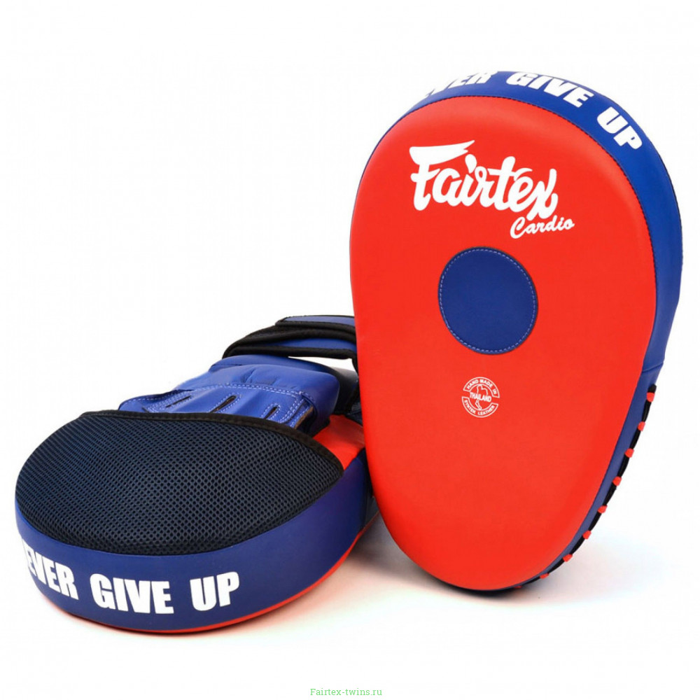 Лапы боксерские Fairtex FMV13 red blue