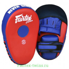 Лапы боксерские Fairtex FMV13 red blue