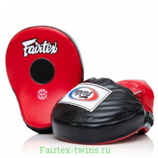 Лапы для бокса Fairtex FMV9 black-red