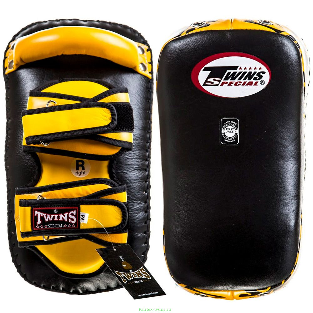 Пэды Twins Special KPL 12 желтые - M