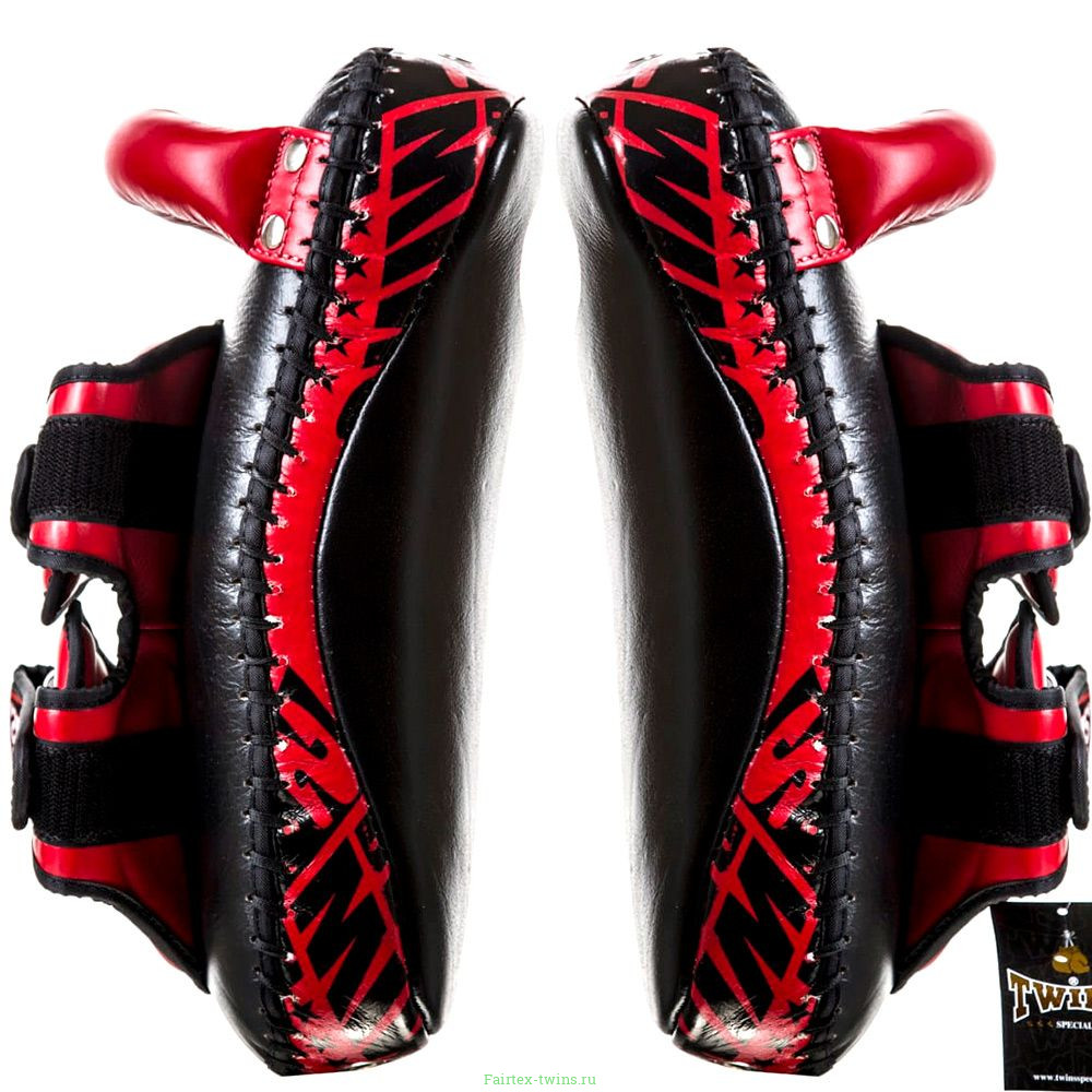 Пэды Twins Special KPL 12 черные-красные - M