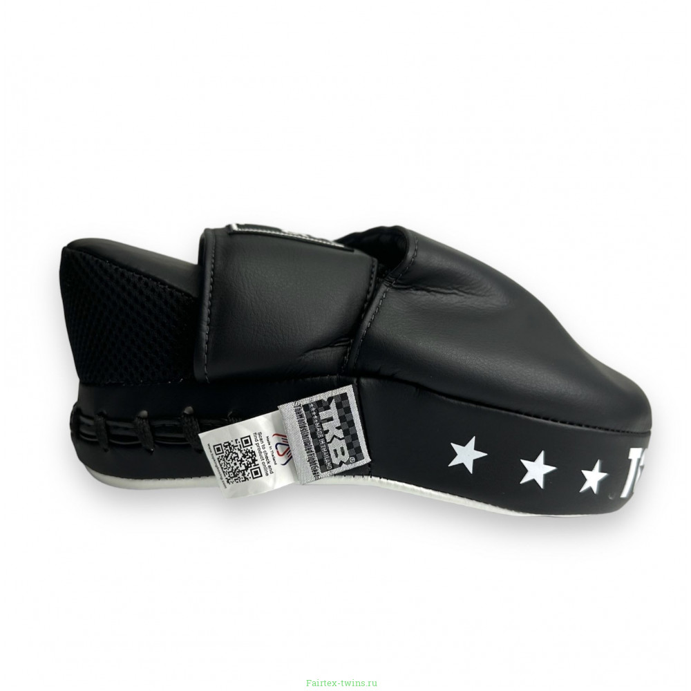 Средние боксёрские лапы Top King TKFMS white black