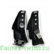 Средние боксёрские лапы Top King TKFMS white black