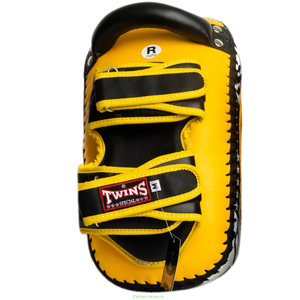 Тайские пэды Twins Special KPL12 желтый - M