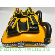 Тайские пэды Twins Special KPL12 желтый - M