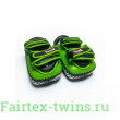 Тайские пэды Twins Special KPL12 зелёные - L