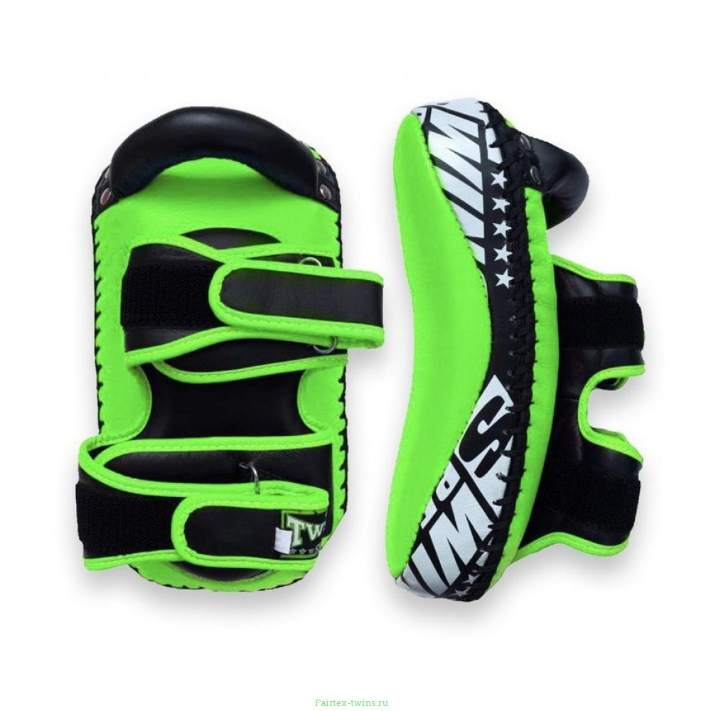 Тайские пэды Twins Special KPL12 зелёные - M