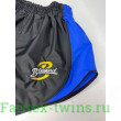 Шорты для бокса Blegend Powerhous black blue - M