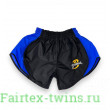 Шорты для бокса Blegend Powerhous black blue - M