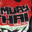 Шорты для бокса BORN TO BE TIGER WHITE-RED M