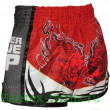 Шорты для бокса BORN TO BE TIGER WHITE-RED M