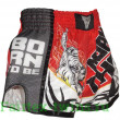 Шорты для бокса BORN TO BE TIGER WHITE-RED M