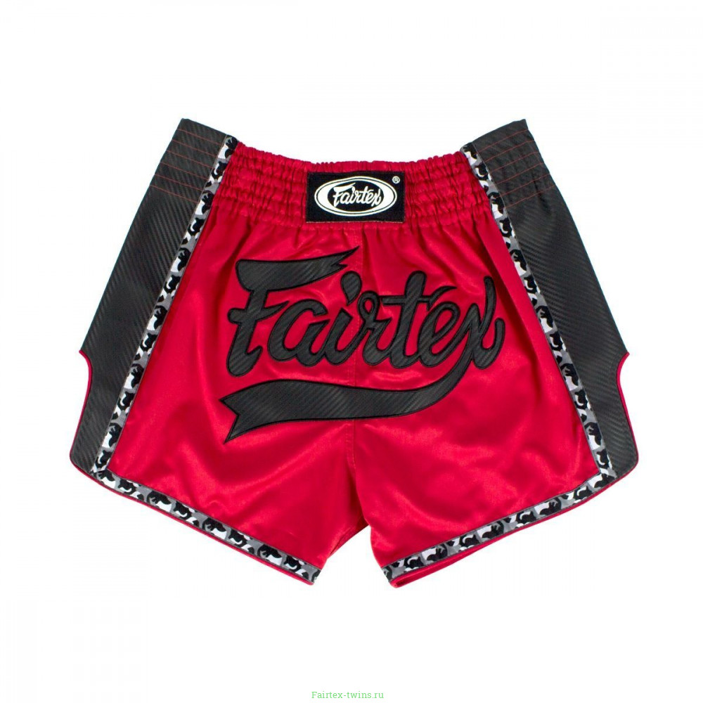 Шорты для бокса Fairtex BS1703 (красный-черный) S