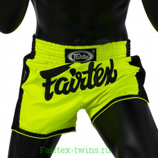 Шорты для бокса Fairtex BS1706 (лайм) L