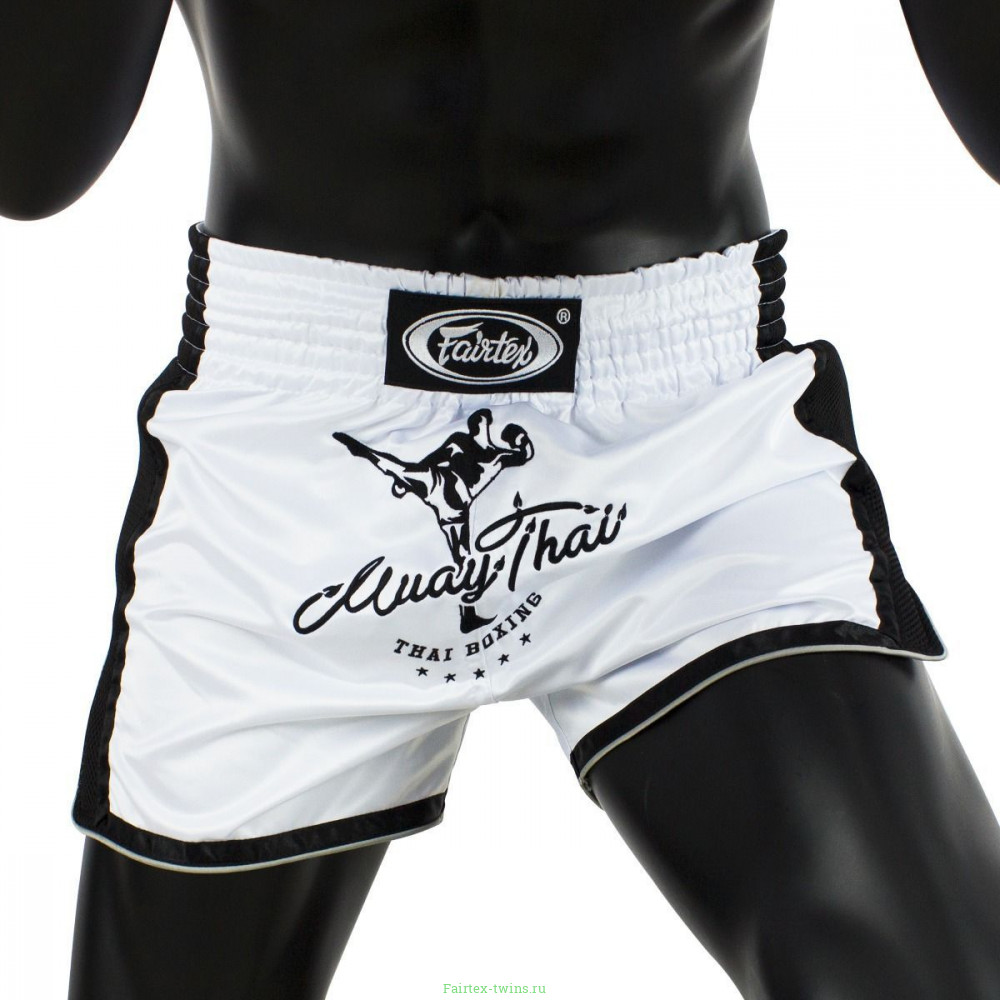 Шорты для бокса Fairtex BS1707 (белый) L
