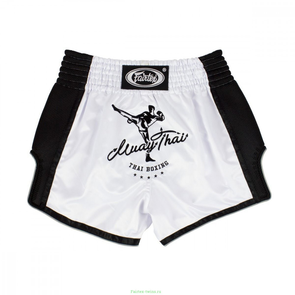 Шорты для бокса Fairtex BS1707 (белый) M
