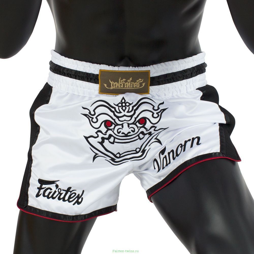 Шорты для бокса Fairtex BS1712 (белый) L